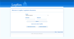 Desktop Screenshot of legsim.org